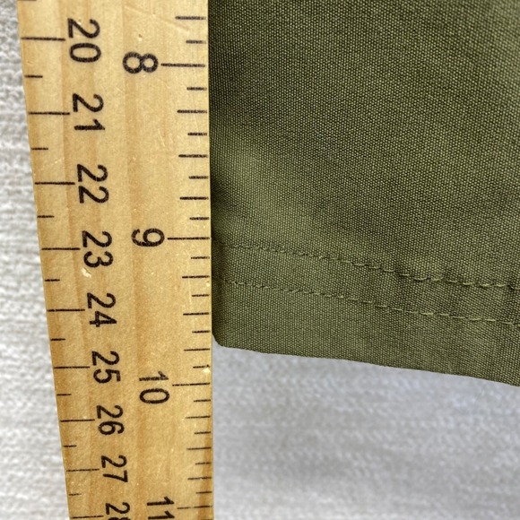 ORVIS Mens Cargo Shorts Olive Green Stretch Comfort Size 34 Nylon Stretch - Picture 6 of 9